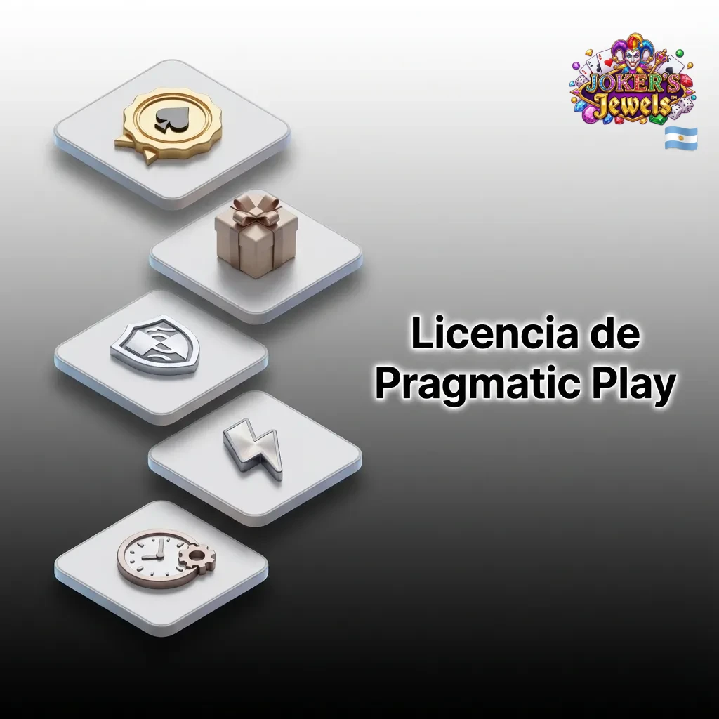 Infografía sobre licencias de Pragmatic Play y auditorías de juego justo para casinos online regulados