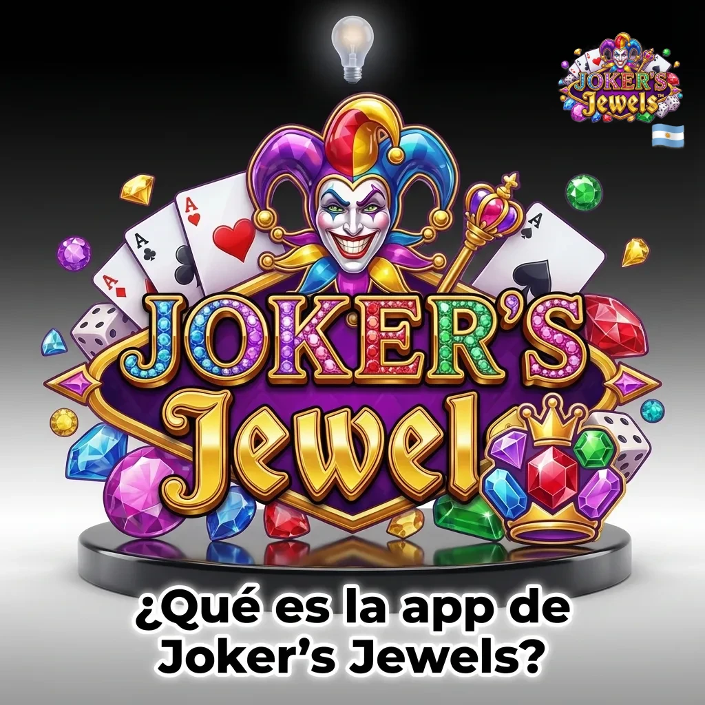 Ilustración de un smartphone con la tragamonedas Joker’s Jewels abierta dentro de una app de casino online